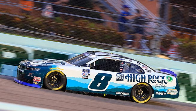 Featured Image for High Rock Expands Partnership with JR Motorsports, Returns to the No. 8 Chevrolet for 2023