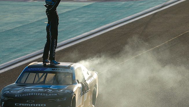 Featured Image for Sam Mayer Inks 2024 Extension with JR Motorsports