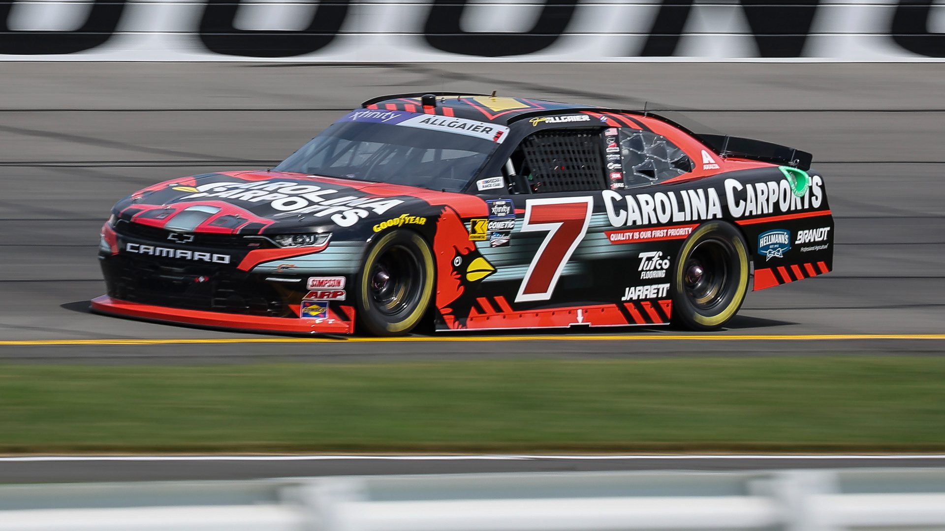 No. 7 Carolina Carports Paint Scheme