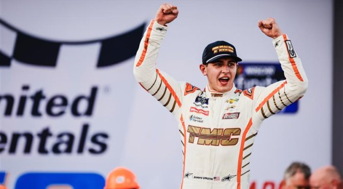 Featured image for Smith Storms To Victory at Talladega, Moves to Round of 8 in NXS Playoffs