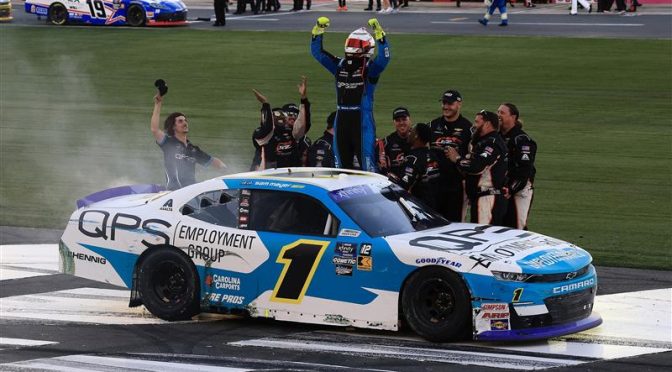 Featured image for Mayer Wins Again at Charlotte to Advance to Round of 8 with JRM’s Allgaier, Smith