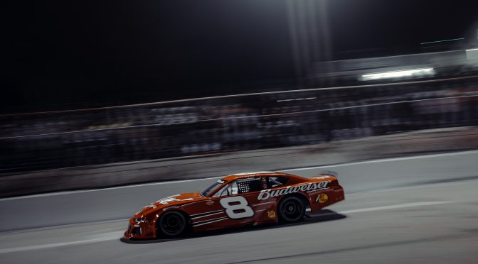 Featured Image for Dale Jr. and the Budweiser No. 8 Wake Up the Echoes at Florence Motor Speedway