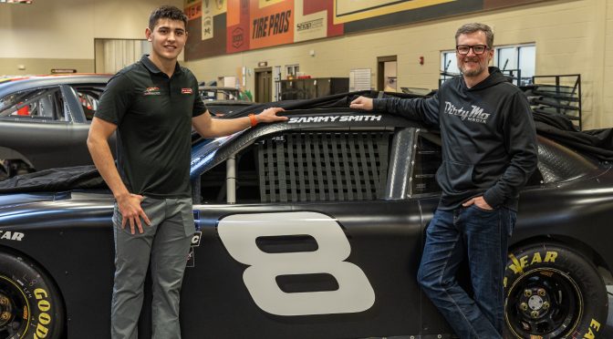 Featured Image for The Famed Stylized No. 8 Returns to the NASCAR Xfinity Series with JR Motorsports, Sammy Smith