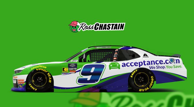 Featured Image for Acceptance Insurance to Sponsor Chastain in Five NXS Starts for JRM