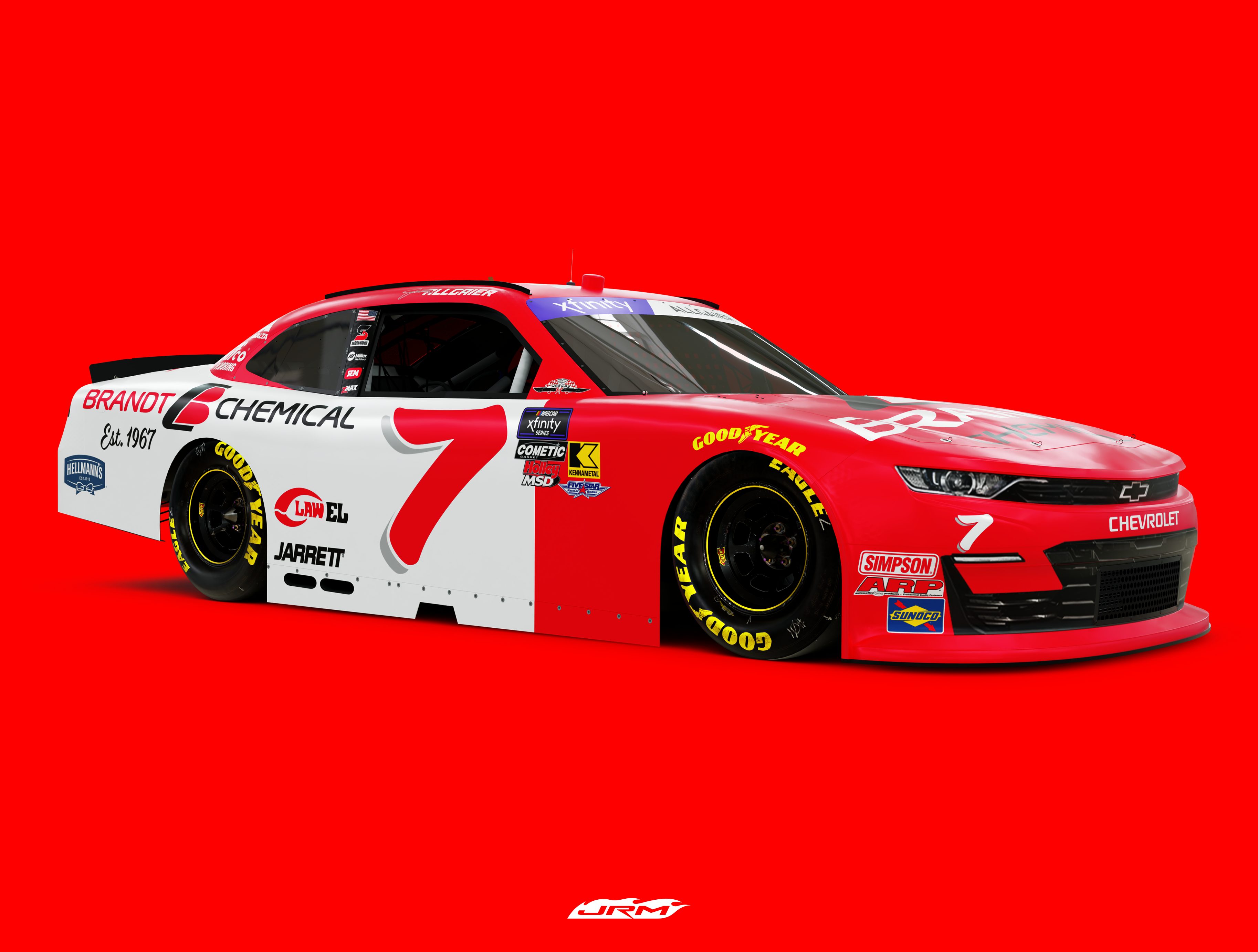 Number 7 Factory Racing All Angles: No. 7 BRANDT Heritage Chevrolet - JR Motorsports