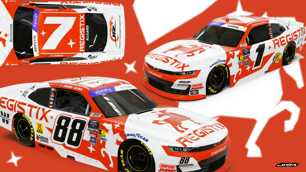 Registix, JR Motorsports Join Forces in Multi-Year Agreement - JR