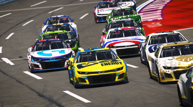 Featured Image for McCandless Rallies in Overtime, LaPradd Plays Strategy in eNASCAR Coca-Cola iRacing Series Run at Charlotte