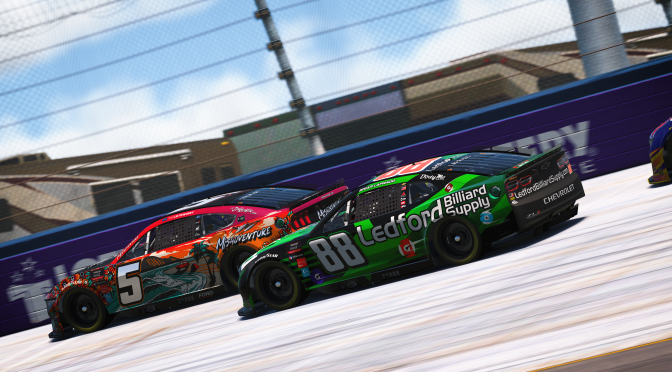 Featured image for Team JRM Struggles in Music City eNASCAR Coca-Cola iRacing Series Barnburner at Nashville