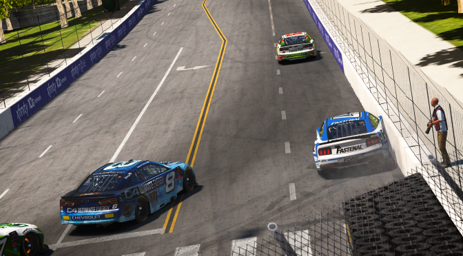 Featured Image for McCandless 27th, Lane 35th in Wild eNASCAR iRacing Chicago Street Course Rumble