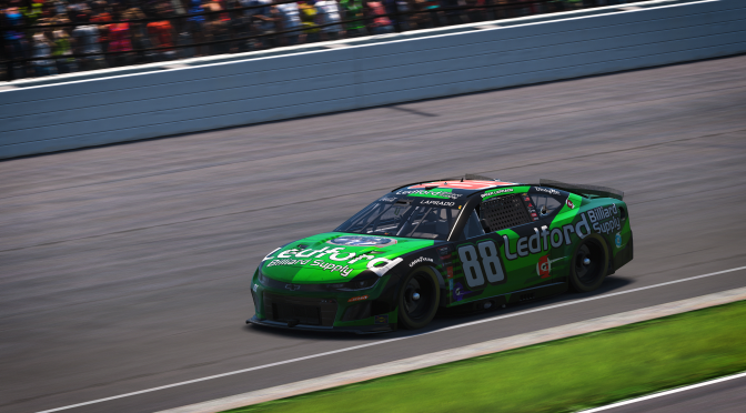 Featured Image for LaPradd Rebounds to 19th, McCandless’ Fuel Gamble Nets in 36th at Indy eNASCAR Coca-Cola iRacing Event