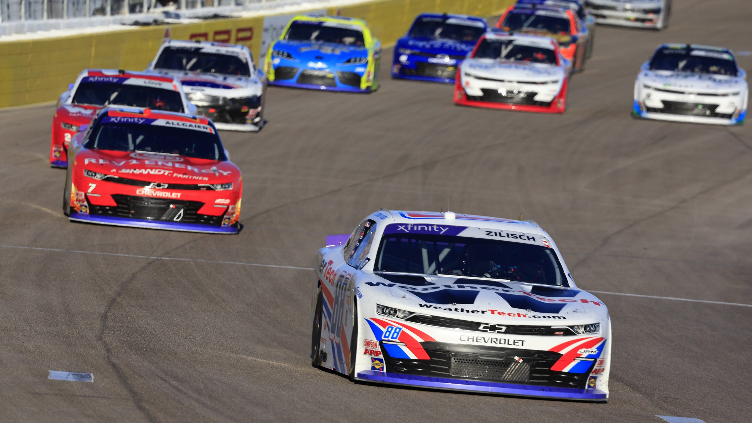 Zilisch, Allgaier Lead JRM in Round of 8 Playoffs Opener at Las