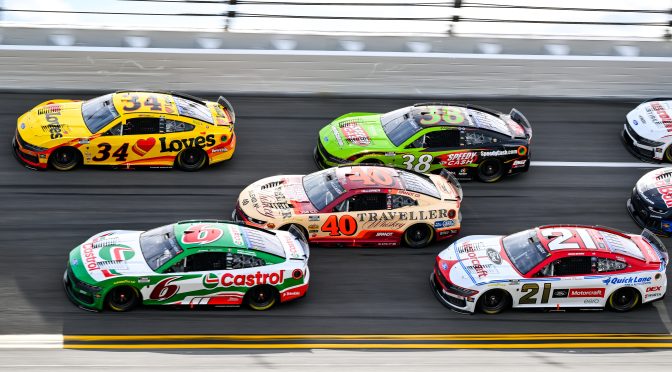 Featured Image for Allgaier Leads Late in DAYTONA 500, Traveller Whiskey No. 40 Eliminated in Crash