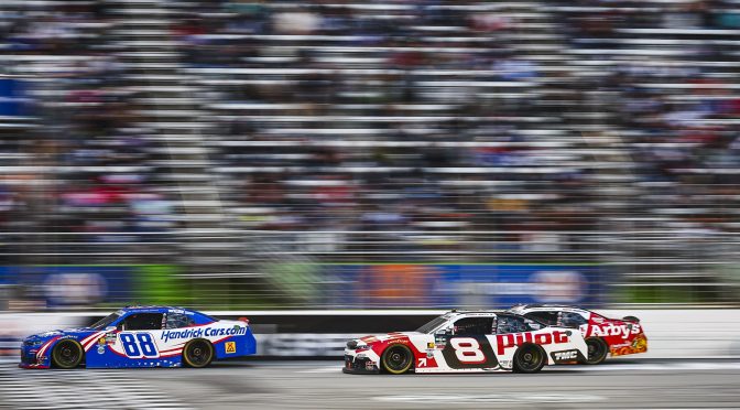 Featured Image for Caruth Leads JRM In Chaotic Clash at Atlanta Motor Speedway