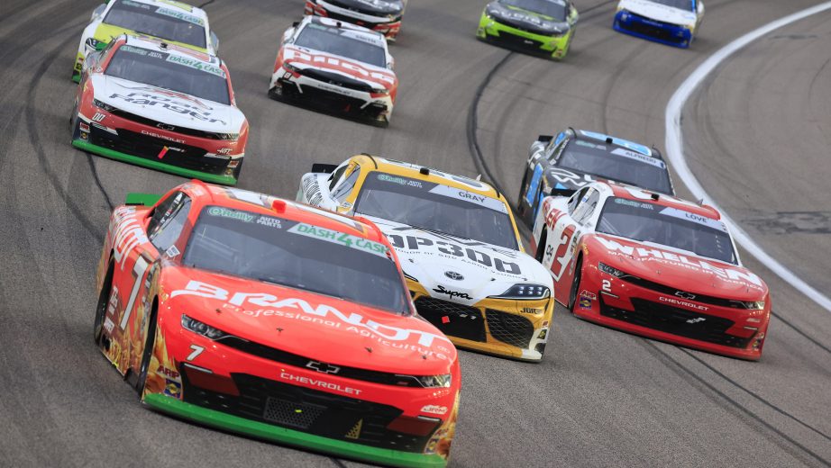 Allgaier, Byron Lead JRM at Kansas; Kvapil Takes Wild Ride - JR Motorsports