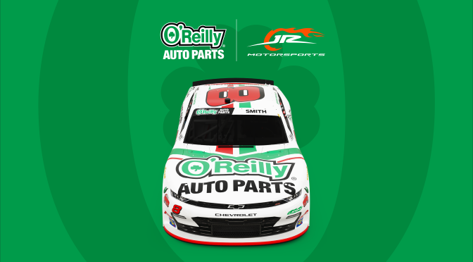Featured image for O’Reilly Auto Parts to Join JR Motorsports and Sammy Smith