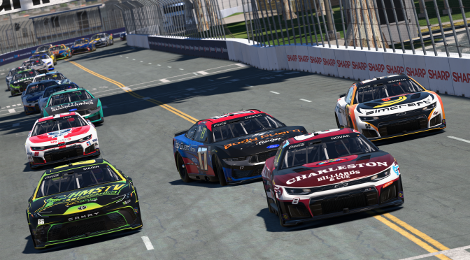 Featured image for Novak Earns Top-10 Finish for JRM, Ray Hits Trouble in Inaugural eNASCAR Coca-Cola iRacing Race at San Diego